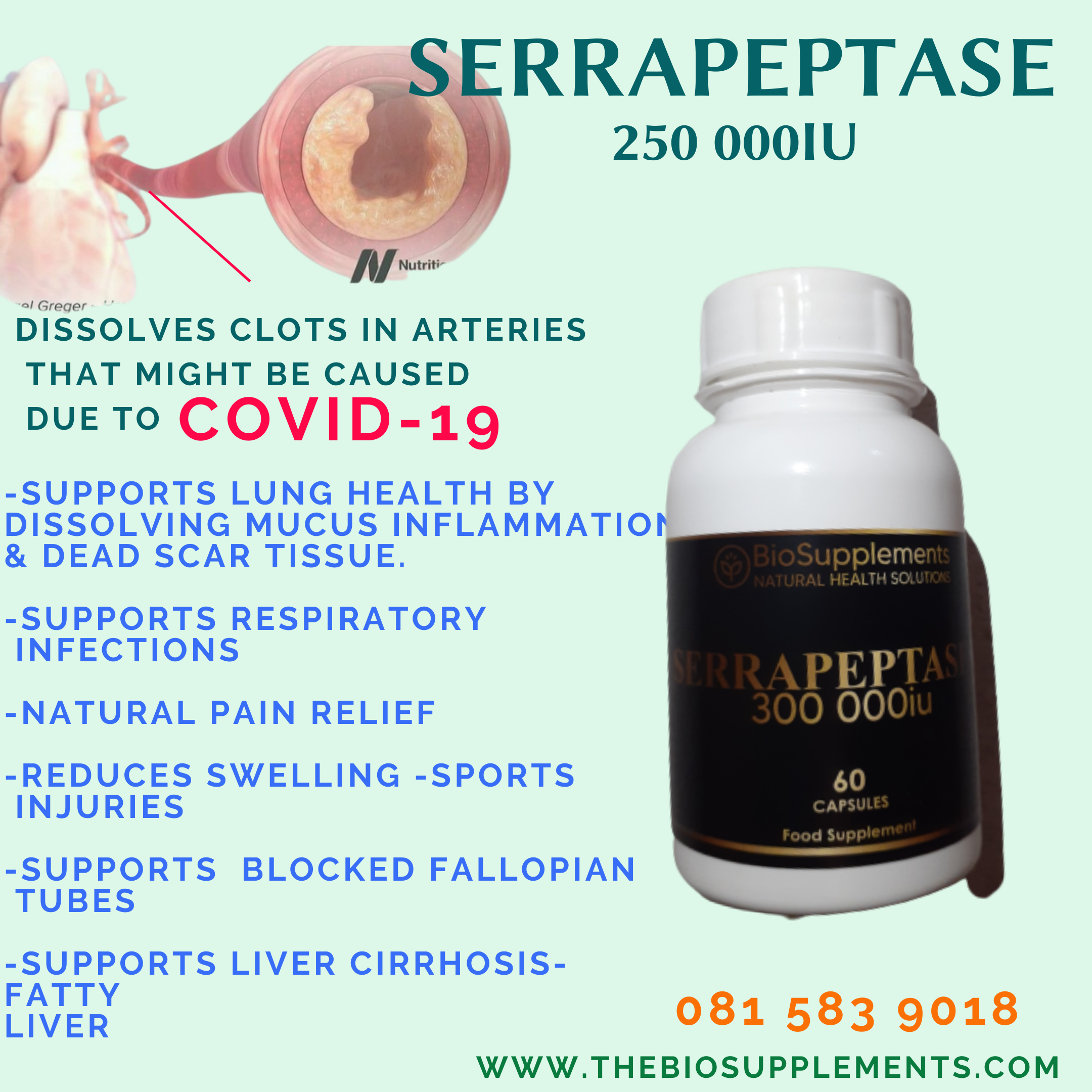 Serrapeptase 250